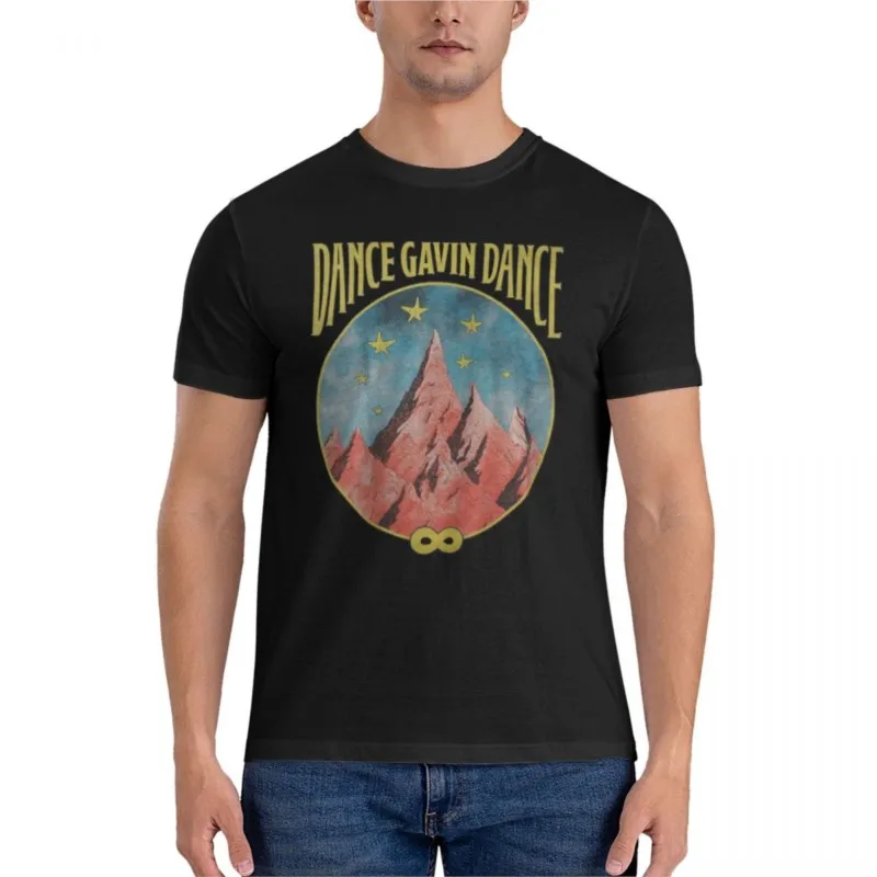 Dance Gavin Dance Mountain Stars Graphic DesignClassic T-Shirt tees T-shirts for men cotton anime men t shirts