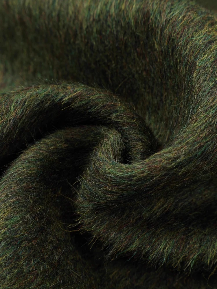 

Luoma Velvet Sheep Cashmere Soft Drape Fabric for Jacket Coat Autumn Winter Dress Clothing Cloth Diy Per Meter Sewing Material