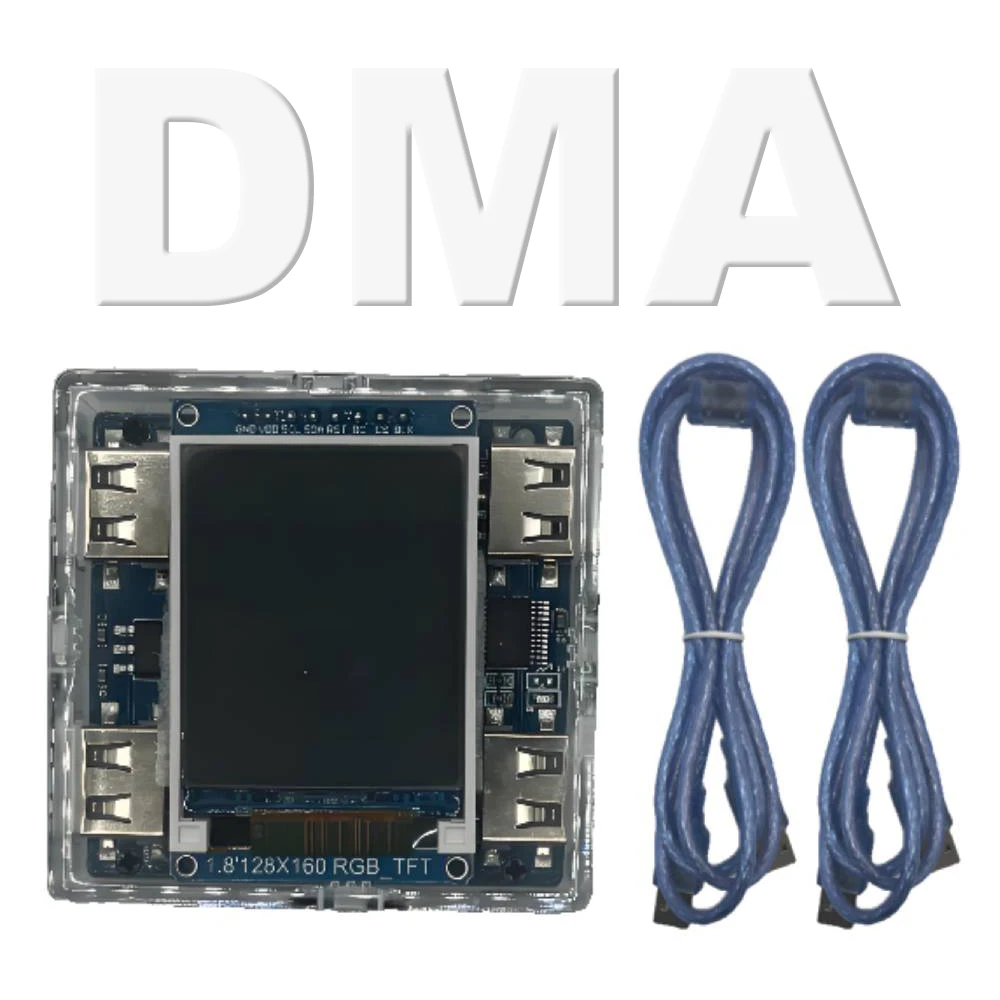 Kmbox Net, Netzwerk-Tastatur- und Maus-Controller, AI/DMA Kmbox-net, Single Machine Dual Controller USB-Konverter ﻿