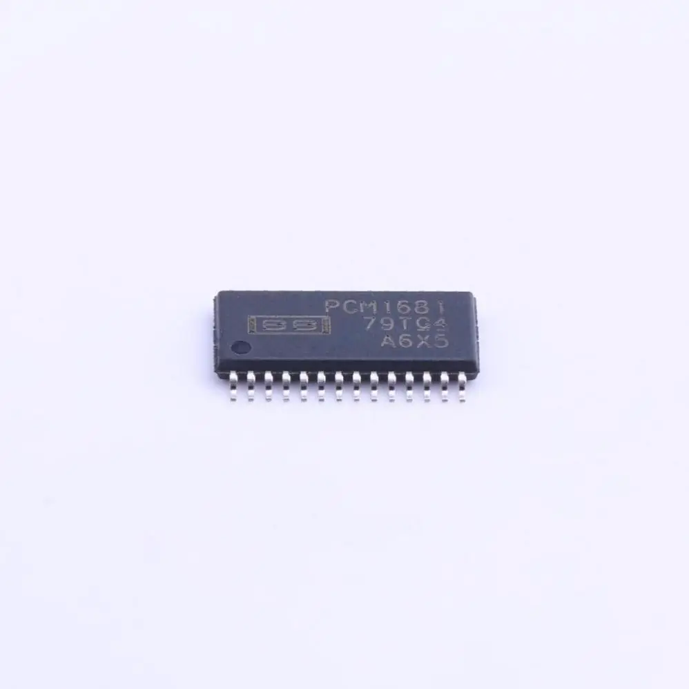 PCM1681 DAC 8-CH Delta-Sigma 24-bit 28-Pin HTSSOP EP PCM1681PWPR