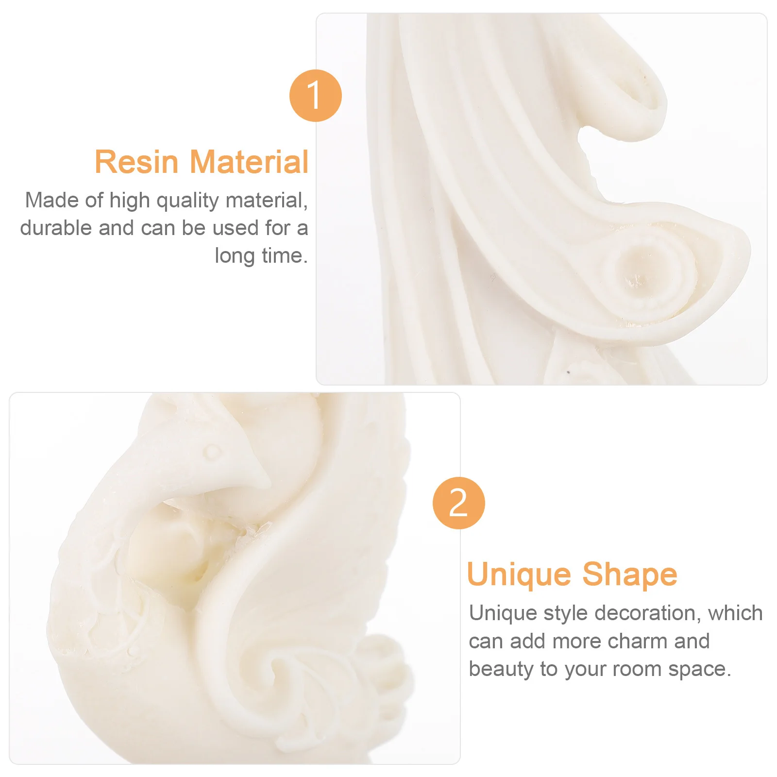 

Resin Phoenix Base Premium Craftsmanship Elegant Decoration for Bedroom Study Office Holiday Party Decor Crystal Balls Display