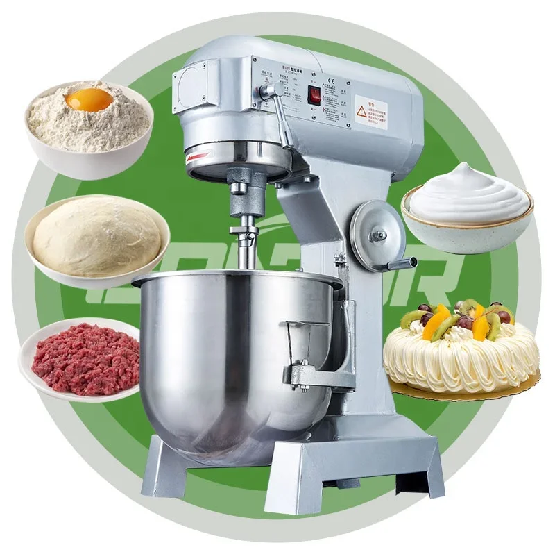 Electr Batedeira Amasadora 60l Planetary Dough Bread Machine Stand Batidora Cake Food Mixer for Bakery