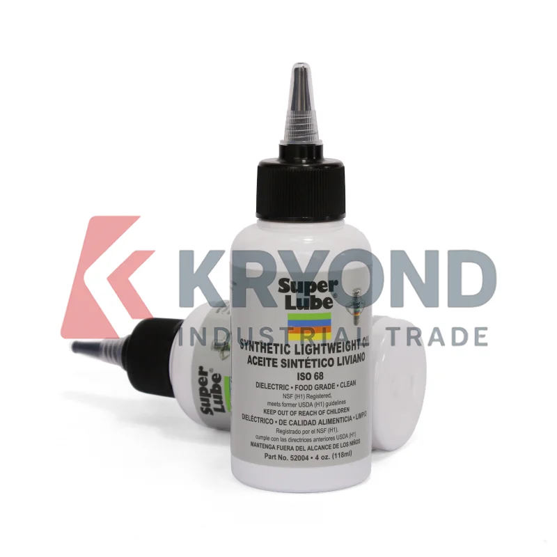 118ML Bottle Super Lube 52004 Multi Use Synthetic Lightweight Oil New Pack for Vacuum Pump Lubrication Food Processing Equipment