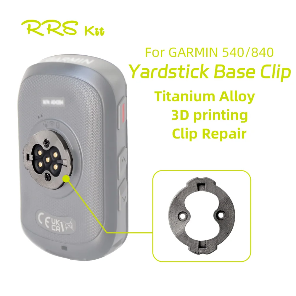 

Rrskit велосипедные компьютерные крепления велосипедный секундомер Yardstick базовый зажим из алюминия/тита сплава 3D зажим для печати ремонт для GARMIN 540/840