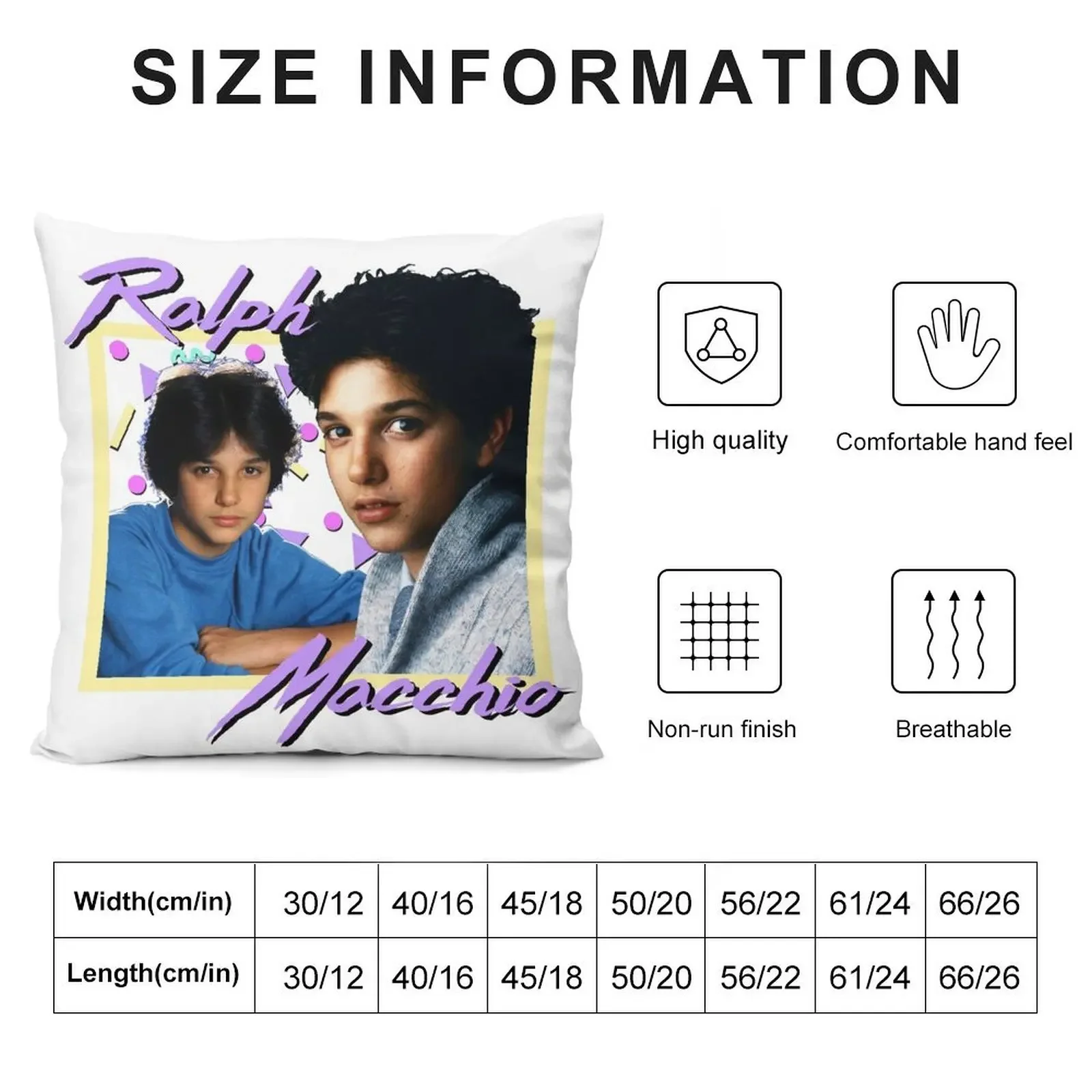 80s Ralph Macchio Throw Pillow christmas supplies Cushion Cover Luxury Custom Cushion Photo pillow