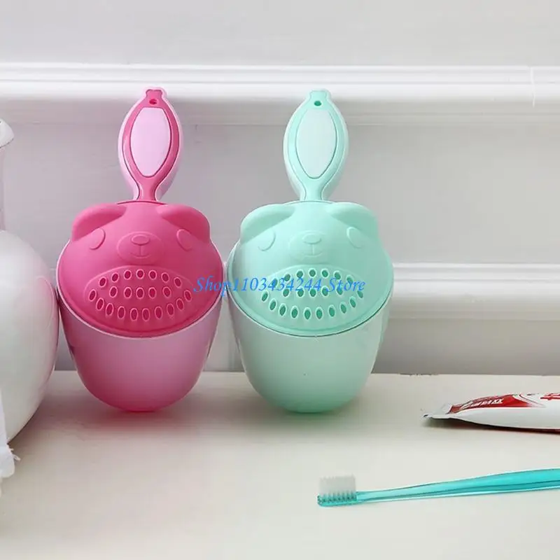 كارتون حمام الطفل شلال شطف الأطفال شامبو شطف كوب حمام دش غسل لرأس كوب الأطفال الاستحمام استحمام الطفل البلاستيك