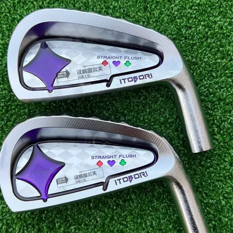 

New Itobori Golf Club Itobori Poker Golf Forged Irons Set #4-#P(7pcs) Violet Itobori Irons