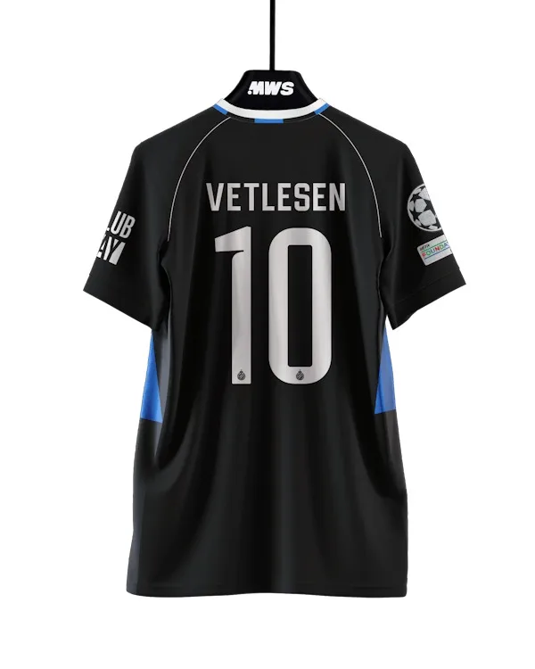 Neue Saison Brugge 3D-Druck Nummer Fußballtrikot Herren Atmungsaktives Schnelltrocknendes Kurzarm-T-Shirt Familien-Partnerlook – Detail 8