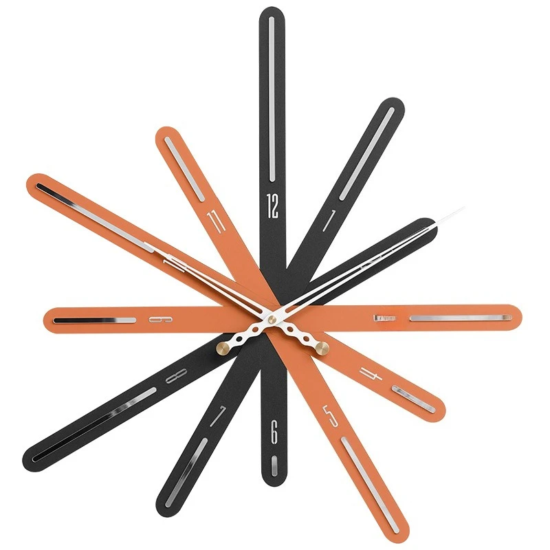 

Clock Wall Clock Living Room Nordic Home Personality Art Light Luxury Creative Wall Hanging