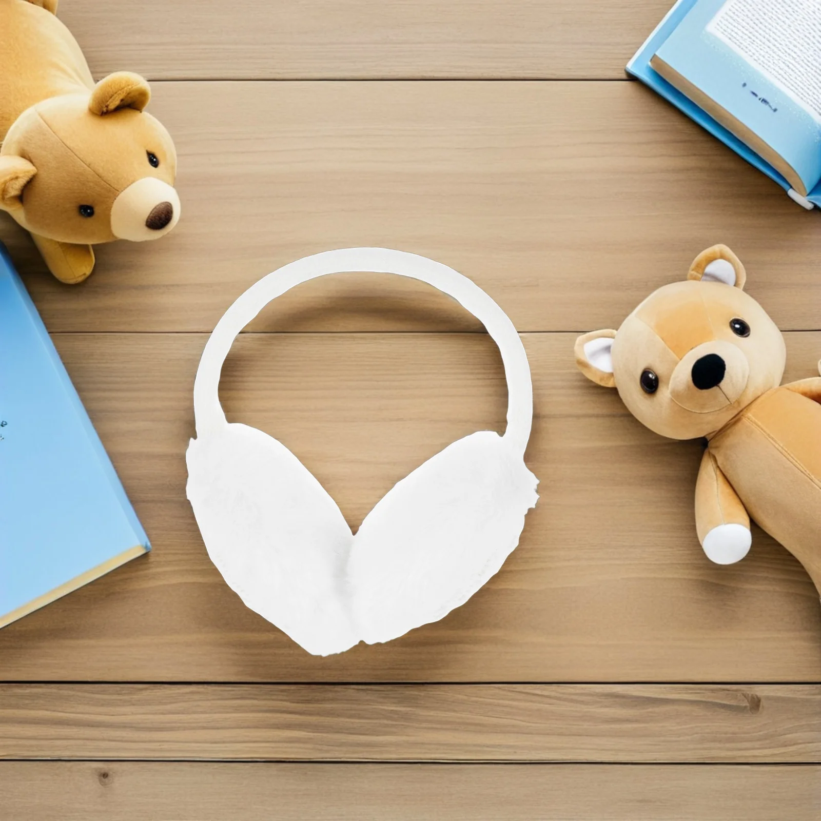 Protetores de orelha de inverno, 2 peças, forro macio, faixa de cabeça de malha, atividades ao ar livre, aquecedores de ouvido quentes para clima frio