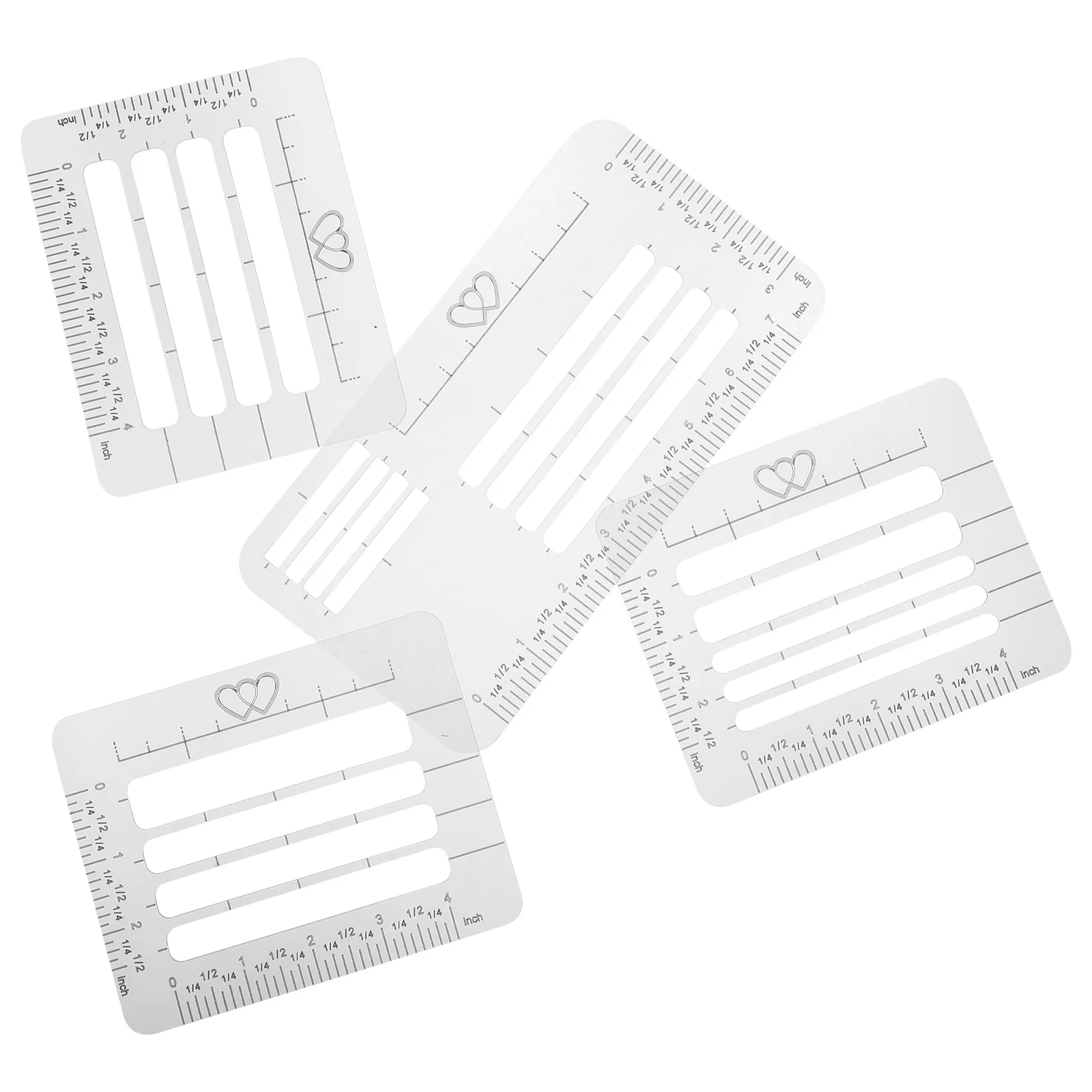 4pcs Address Template Envelope Stencil Set Premium PP 4 Styles Writing Guide B6 DL ZL C5 Lettering Aid Fonts Straight