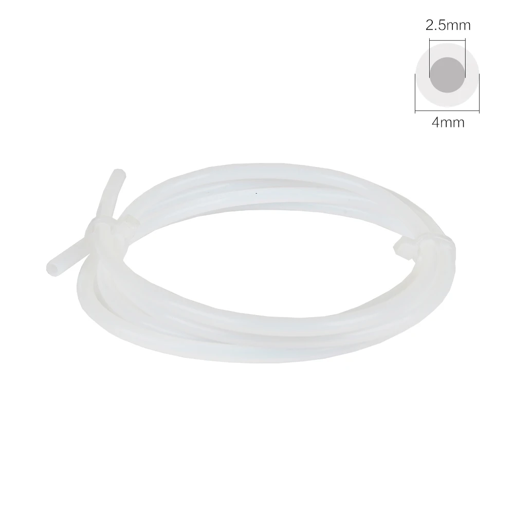 PTFE Tube 2.5mm IDx4mm OD Fits Direct Drive Extruder 3D Printer for Bambu Lab A1/A1 mini/P1P/P1S/X1C,Creality K1 Ender 3 V3