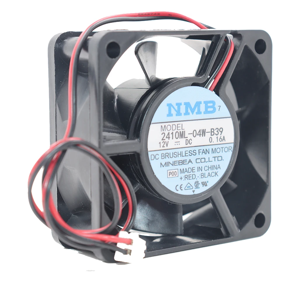 Brand new 2410ML-04W-B39 NMB 6025 6cm 12VV 0.16A 3-pin ball cooling fan