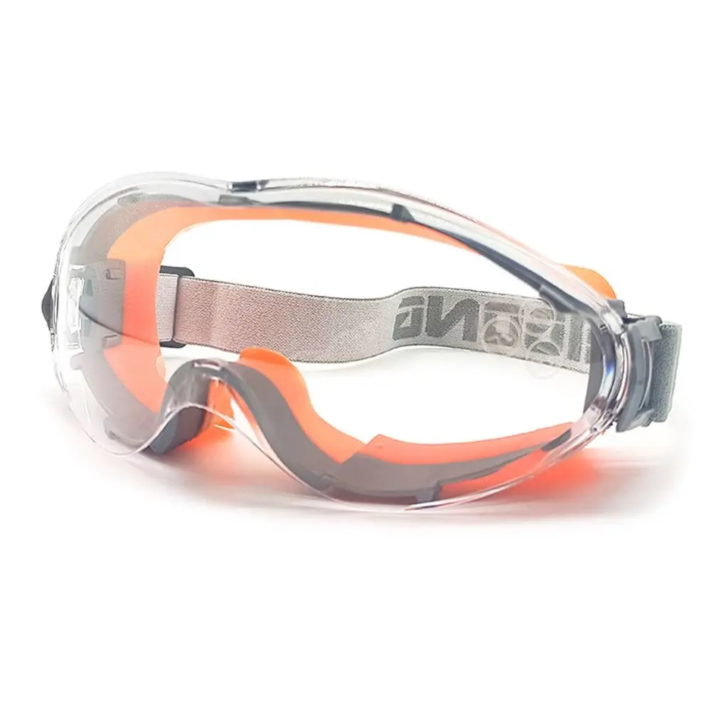 Polycarbonate Lens Work Goggles Industrial Grade Safety Goggles Anti Fog Clear Lens Lab Goggles Fit Over Glasses Eye Protection