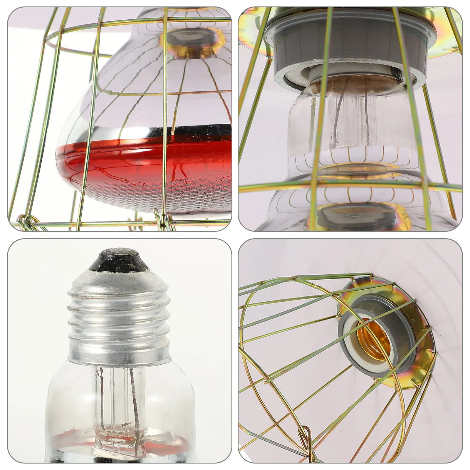 

1Pcs Livestock Cage Heating Tool Kit Powerful Warm Lamp for Dogs Geese Sheep Stable Reptile Box Long Life