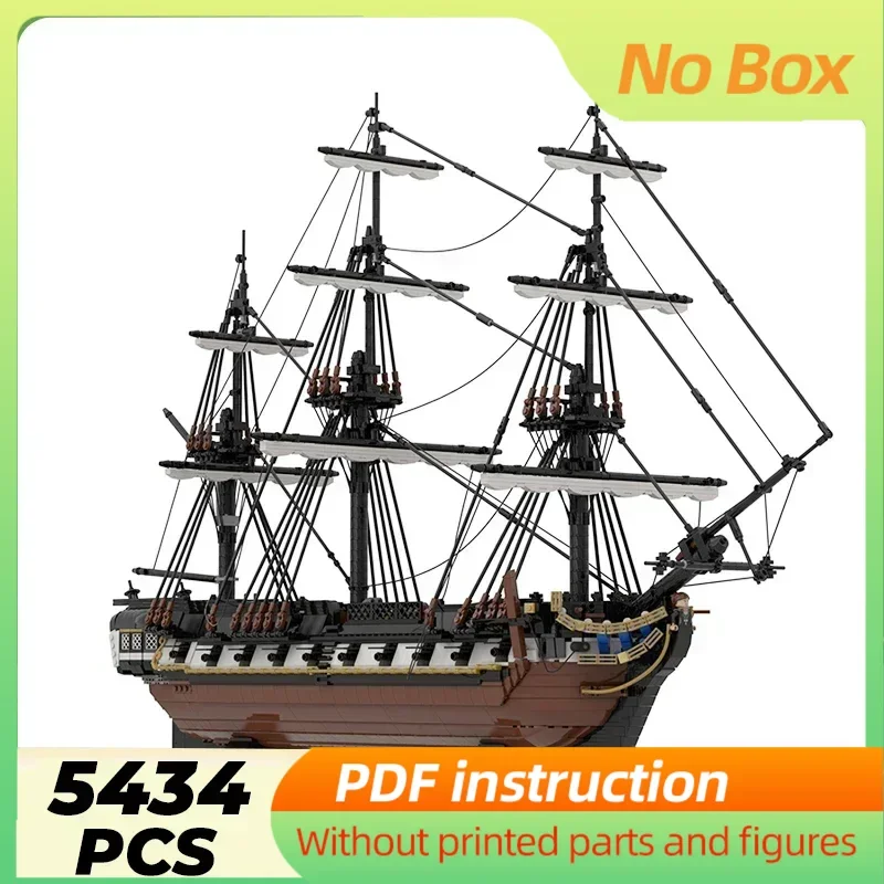 

USS Enterprise American 24-gun Corvette Moc Building Bricks Warship Model Technology Blocks DIY Sets Gift Christmas Toy Assembly