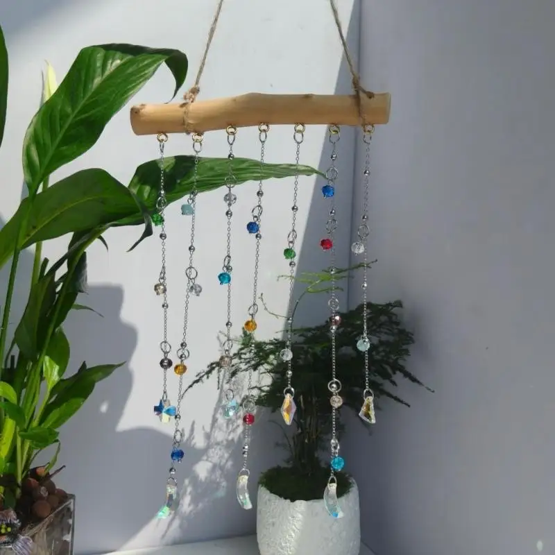 Crystal Suncatchers Window Hanging Wind Chimes Sun Catchers Rainbows Makers X3UC