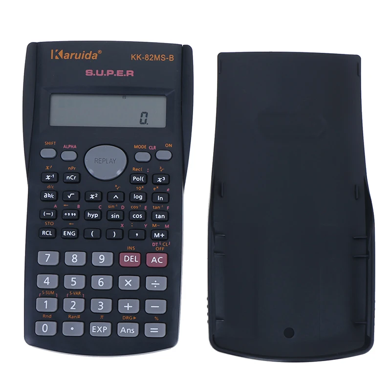 Portable Calculator Handheld Multi-function 2-Line Display Digital LCD Scientific Calculator For Office School Stationery