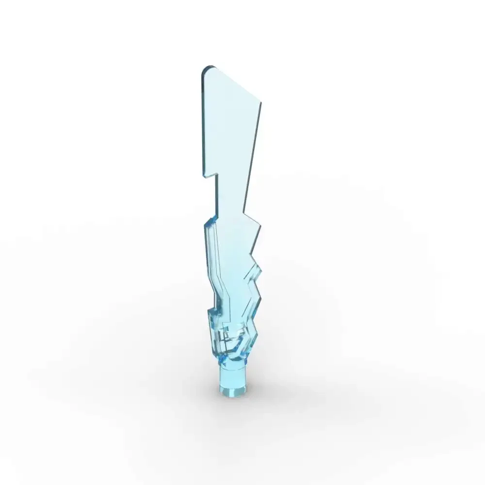 

MOC 10PCS Bricks Part 11439 Serrated Long Knife Building Blocks Set Handheld Arm Puzzle Particle Compatible DIY Toy Dropshipping