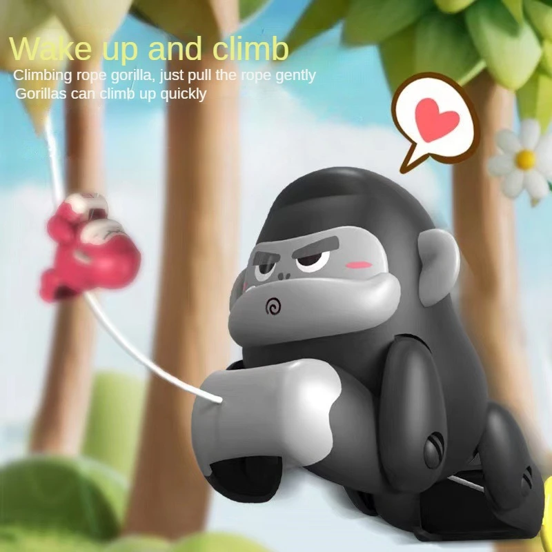 

Children's Toys Creative Rope Climbing Gorilla Parent-child Interactive Game Pull Lin Monkey New and Unique Toys Christmas Gift