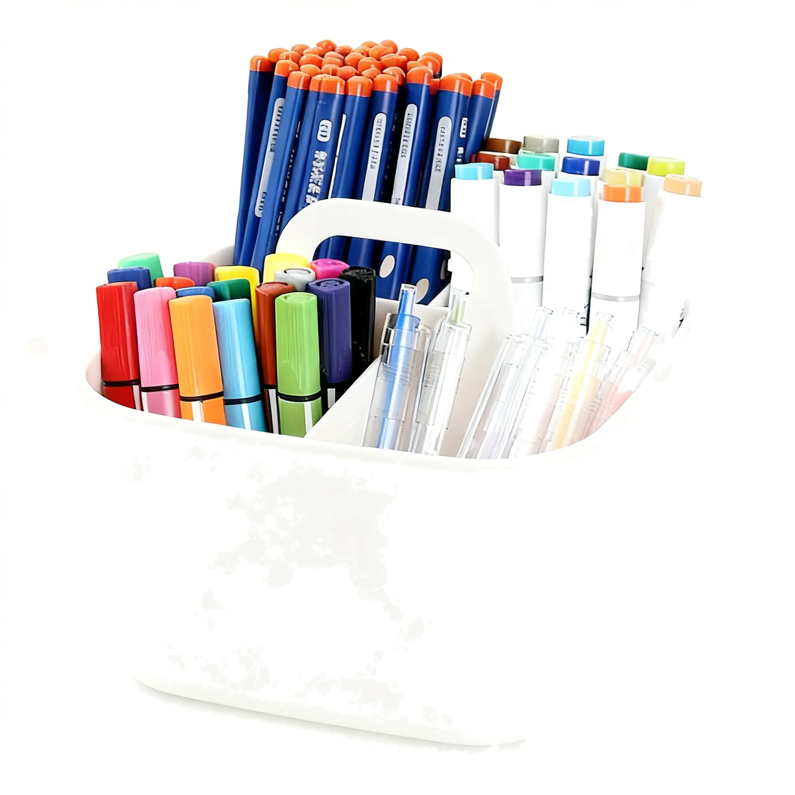 Effortless Organization System Featuring Portable Small Shower Art Supplies And Everyday Essentials