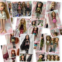 30cm Bratzes Doll Ordinary Fashion Doll Changeable Clothes Movable Joints Action Figure Model Toy Collect Ornament Kids Gifts