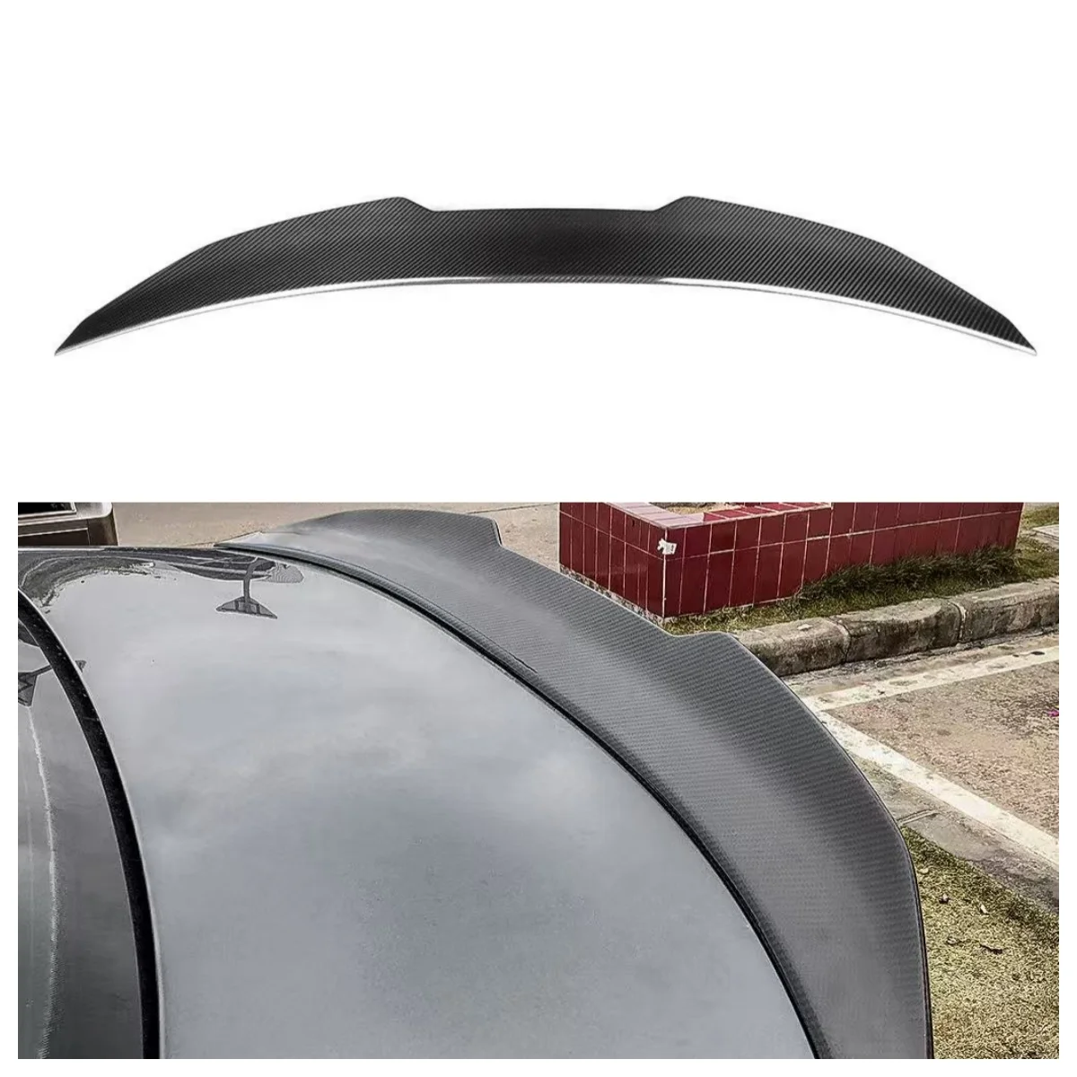 

Hot Sale 2020-IN Automotive Wings Suitable for Audi A6 C8 PSM Style Dry Carbon Fiber Wing Spoiler