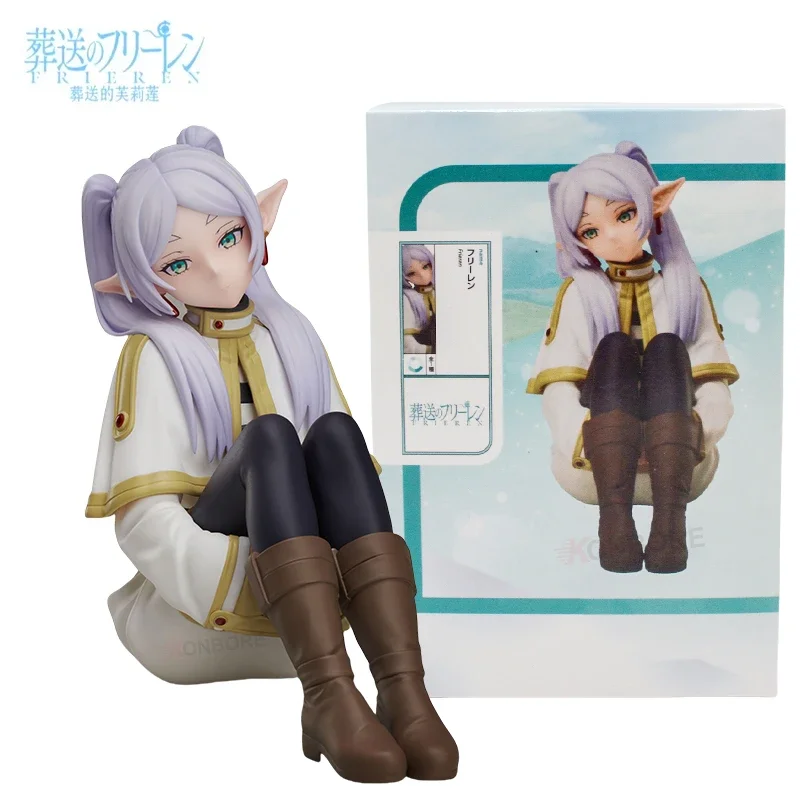 11cm Frieren Beyond Journey's End Anime Girl Figure Noodle Stopper Sousou no Frieren Action Figure Collectible Model Doll Toys