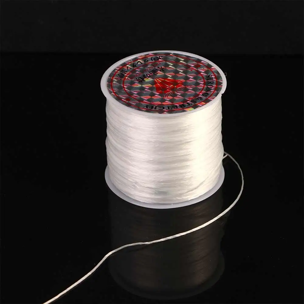 Necklace Accessories 0.8mm Strong Rope Jewellery Making Bracelets Craft Beading Thread Bracelet String Fibre Wire Stretch Cord