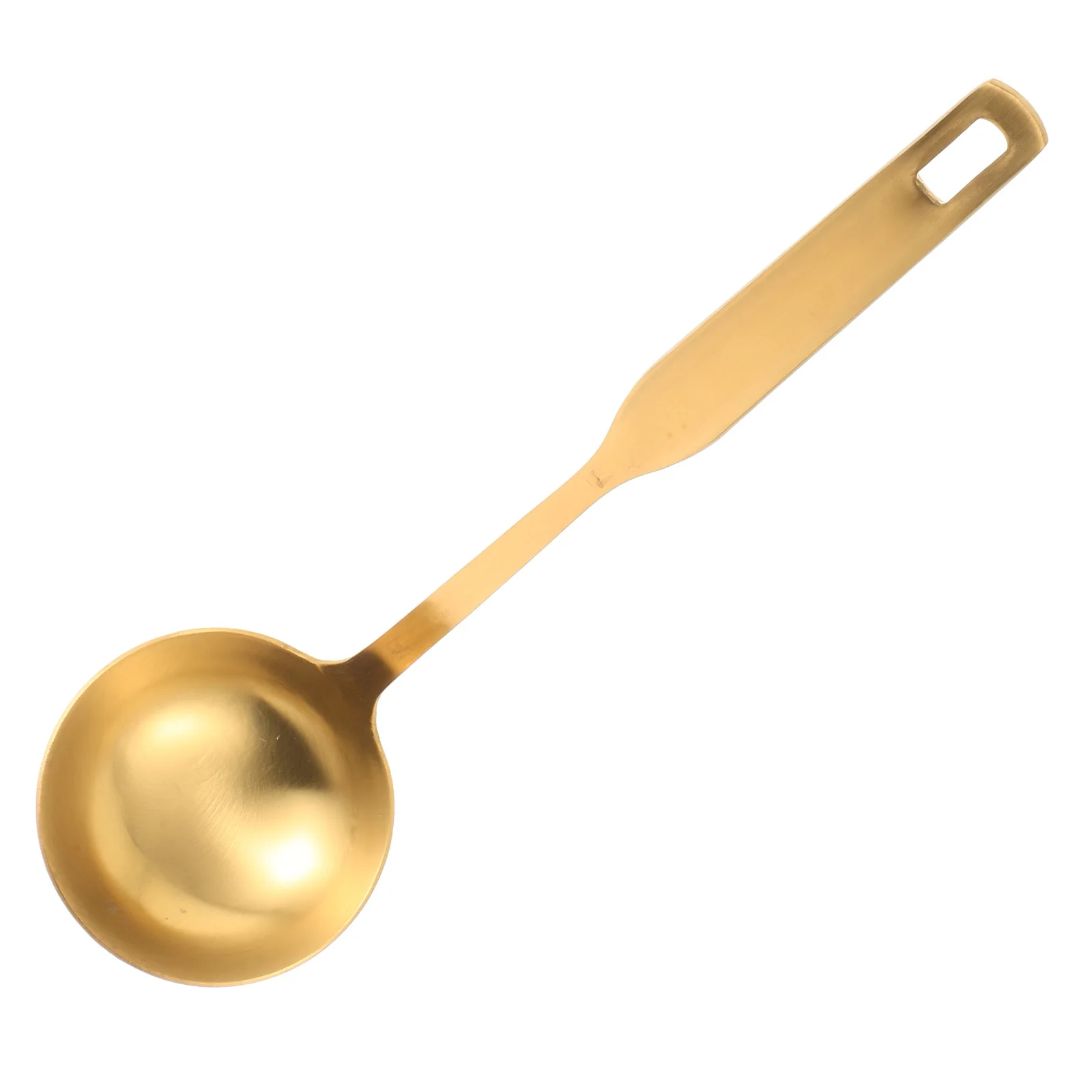 

Large 10 Soup Ladle Made of 304 Stainless Steel Thickened Cooking Ladle for Straining Broth Dumplings Noodles Hot Pot