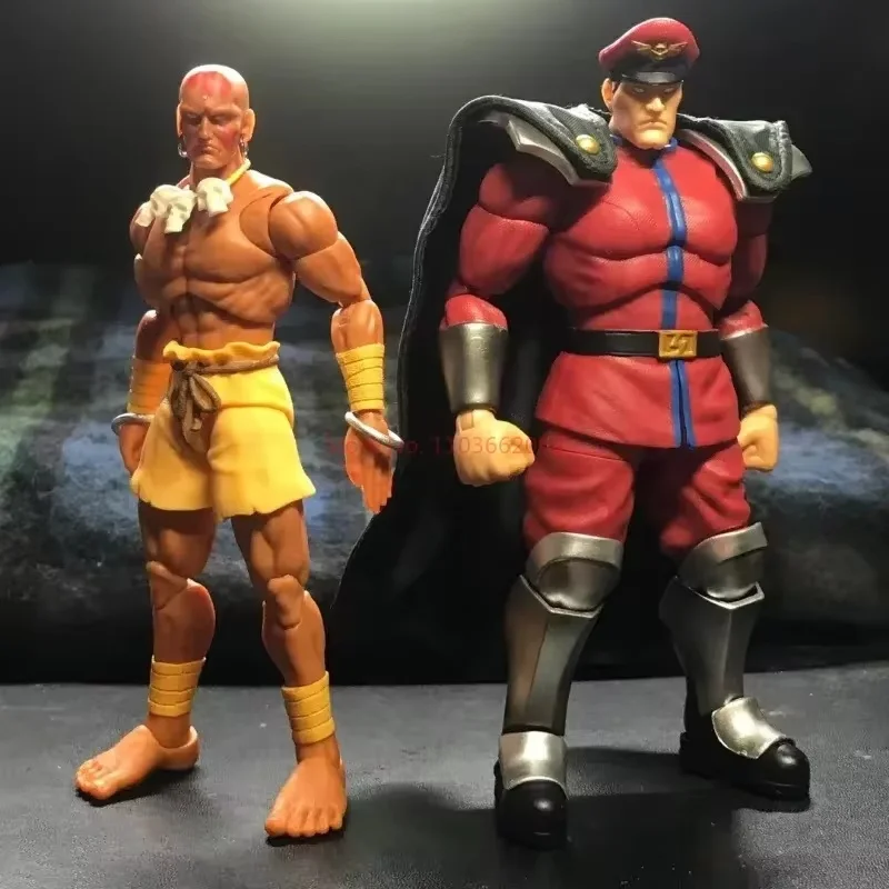 Genuine Jada Toys 1/12 Street Fighter 2 Wave Ken Byson Long Arm Action Figures Model Cartoon Decor Collectible Toys Kids Gift