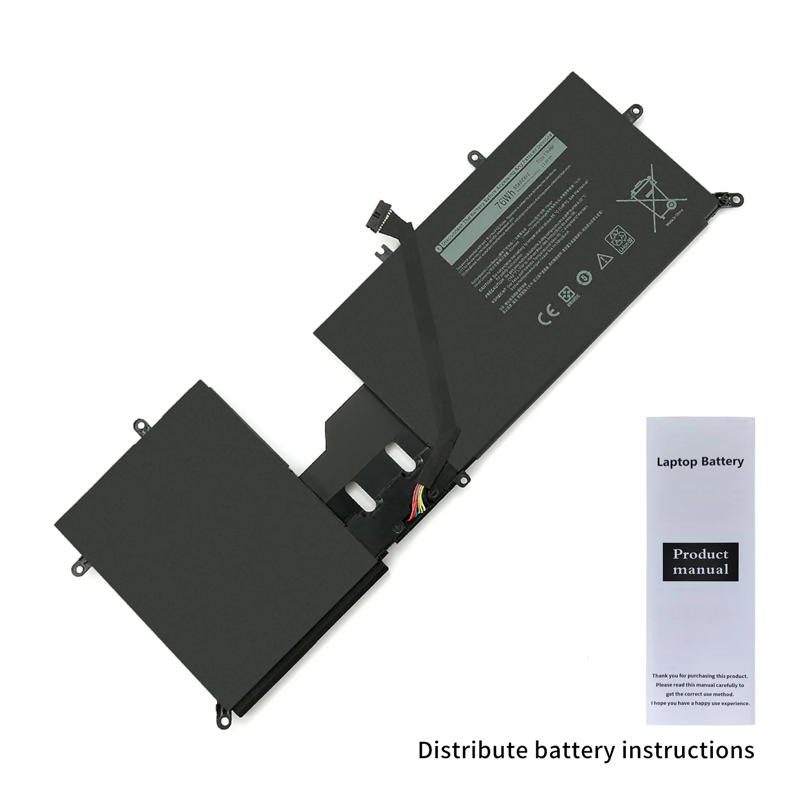 Y9m6f 08k84y Laptop Batterij Voor Dell Alienware M15 M17 R2 P41e P87f Alw 15 M C7xd9 R4958 W P41e001 P87f001 11.4V 76wh