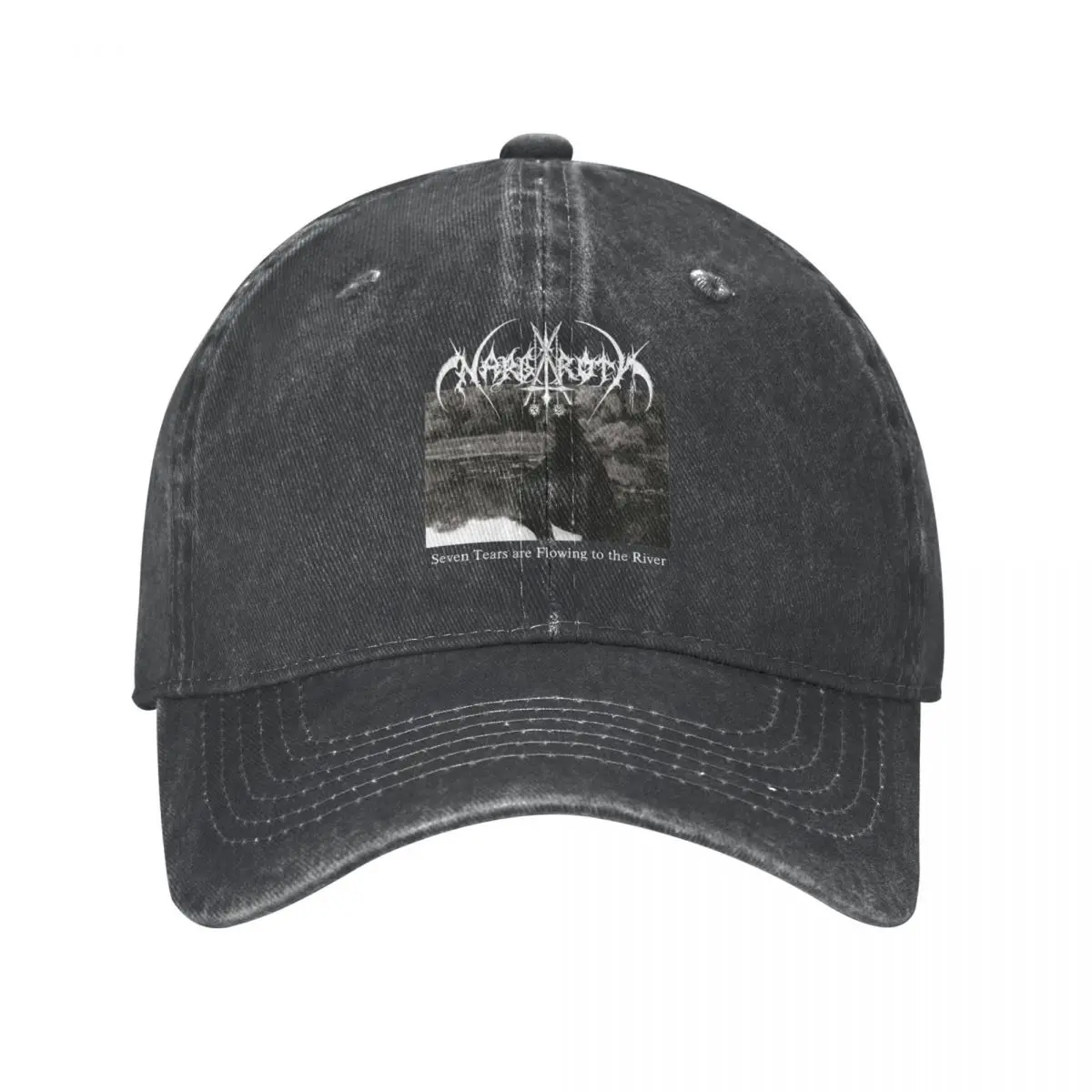 Burzum Death Metal Baseball Caps Fashion Distressed Washed Music Snapback Hat Unisex Outdoor Summer Caps Hat