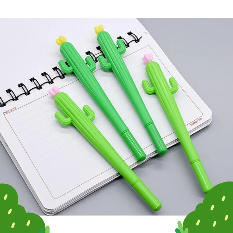 

Wholesale Cactus Neutral Pen Plant Modeling Gel Pens Set Stationery Gift School Supplies Office Stationery