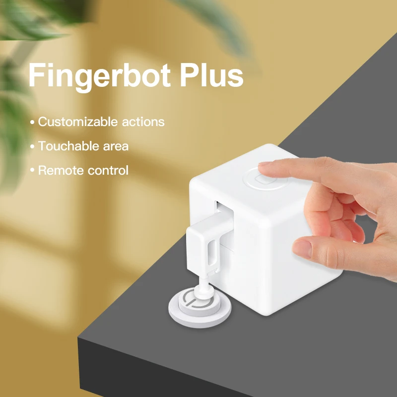 Tuya Bluetooth Smart Fingerbot Switch Fingerbot Button Pusher Remote Control Smart Home for Alexa Google Assistant Voice Control