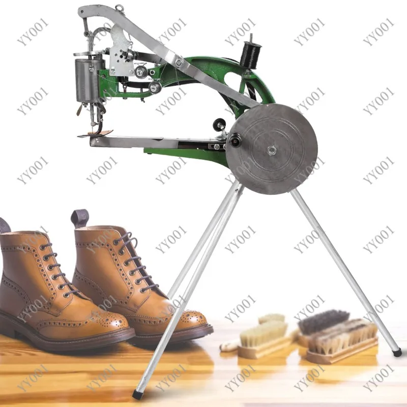 Metal Manual Sewing Machine Hand Shoe Repair Machine for Nylon & Cotton Thread Stitching