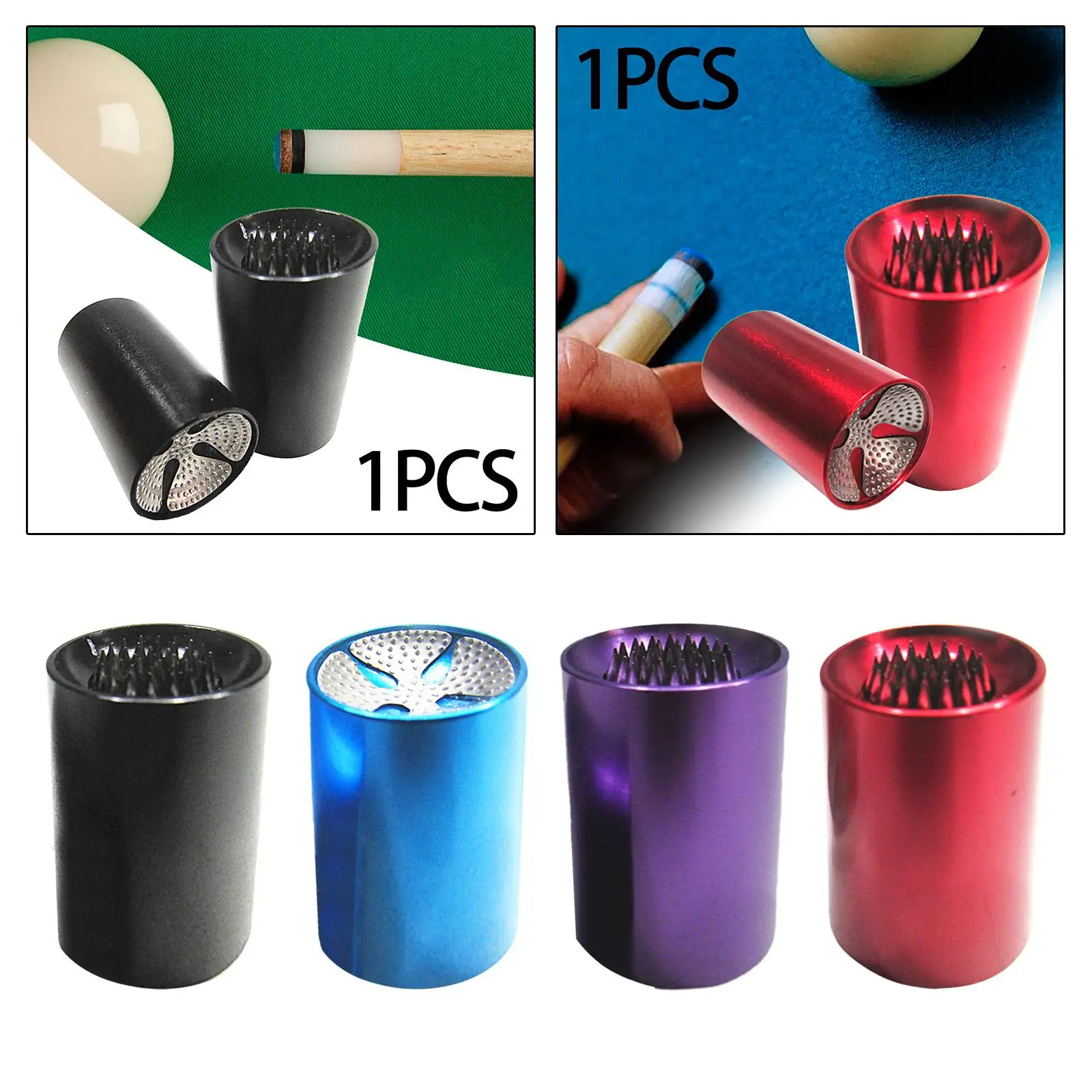 

Pool Cue Shaper Improve Cue Accuracy Pool Stick Shaper, Billiards Cue Accessories Pool Cue Tip Repair Tool Cue Tip Shaper
