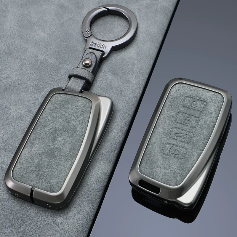 

Alloy Car Key Case Cover for Lexus RX350 NX300 Es300h Rx450h GS300 GX470 IS250 ES350 LX570 GX460 Nx300h Is300h Shell Fob Holder