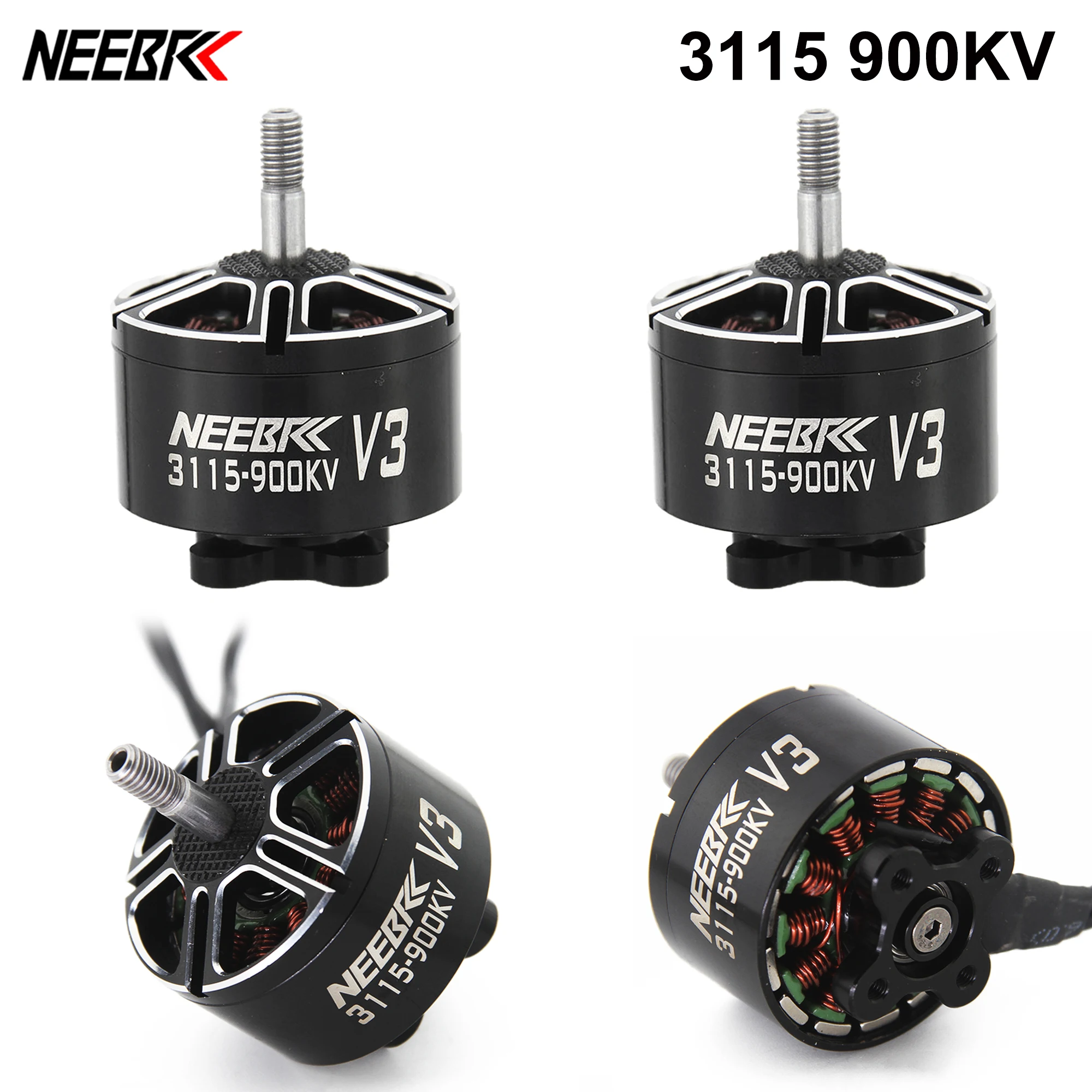 4PCS 3115 900KV 3-6S Brushless Motor for 9-10inch RC Multirotor X-Class FPV Cinelifter Taurus X8Pro Protek60 FPV Camera Kit Done