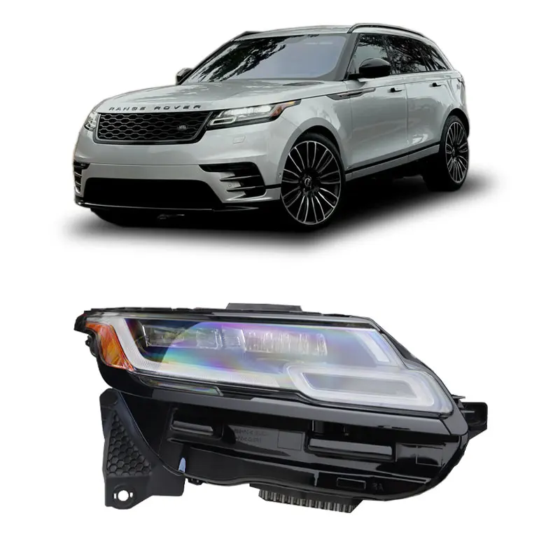 

2017-2019 for Land Rover for Range Rover Velar New Model LED Headlights High Quality White Light for Lighting Upgrade and