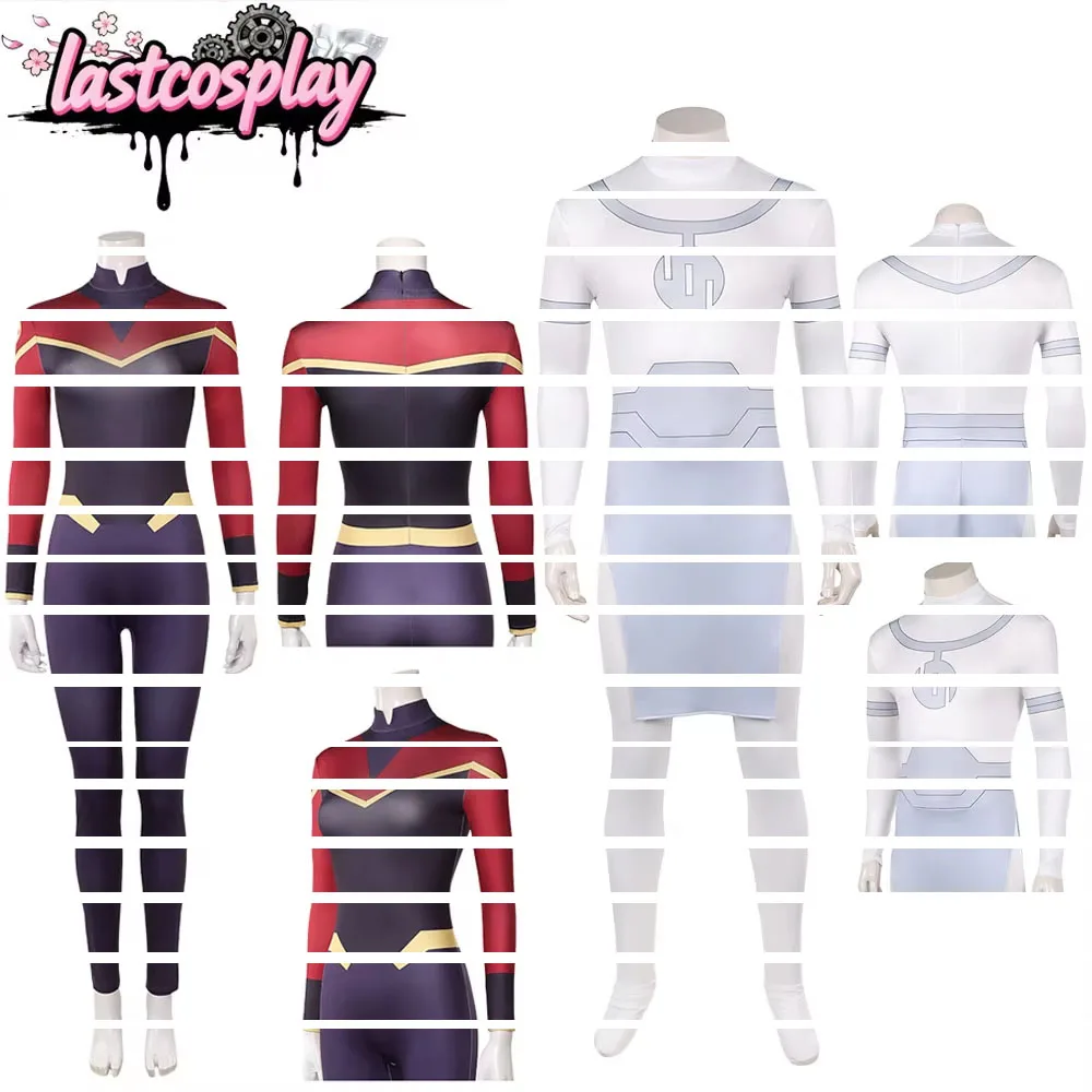 

Invincible Fantasia Telia/Mark Grayson Cosplay Jumpsuit Costume Adult Halloween Carnival Party Disguise Bodysuit Clothing