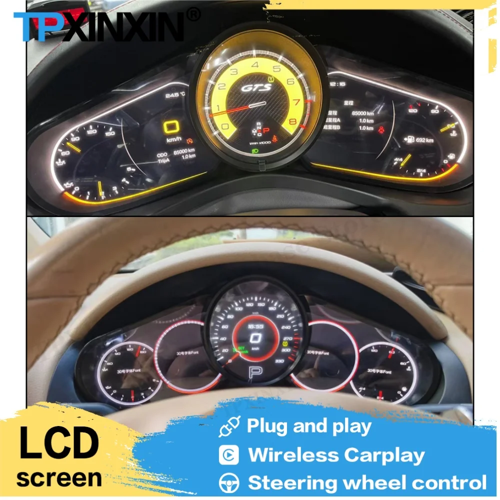 

Lossless installation For Porsche Cayenne 2010-2016 Digital Performance Display Dashboard DenaliDigital Instrument Cluster