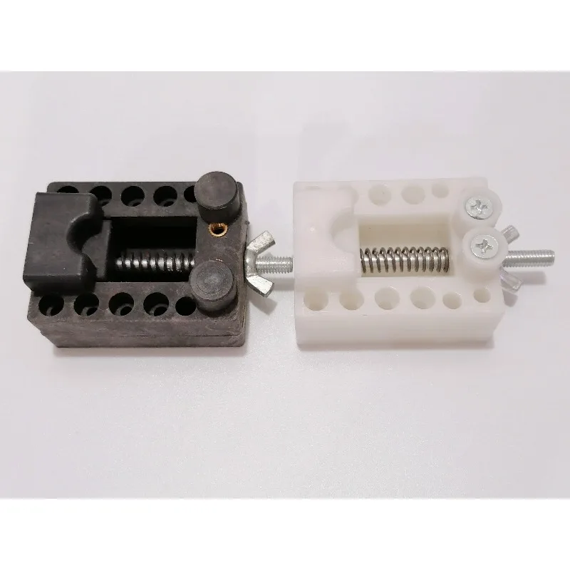 أداة إصلاح الساعة، حامل الساعة، الغطاء السفلي، الغطاء الخلفي، حامل الساعة، حامل الغراء، حامل خشبي. #2