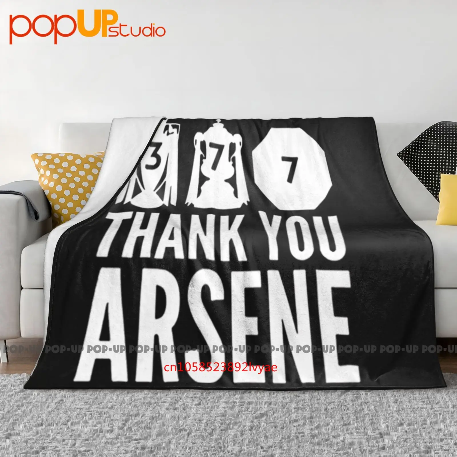 Gracias Arsene Trofeos Wenger Manta ultrasuave Edredón Funda de sofá de invierno Fundas de cama