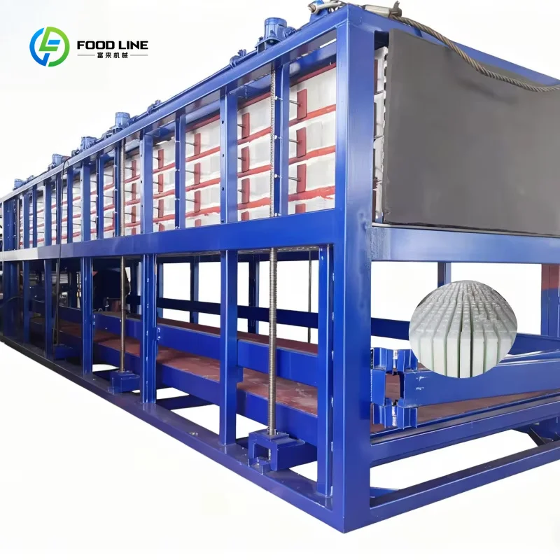 CE Certified Automatic Water Cooling Block Ice Machine Commercial High Quality Low Price for Industrial Use Custom