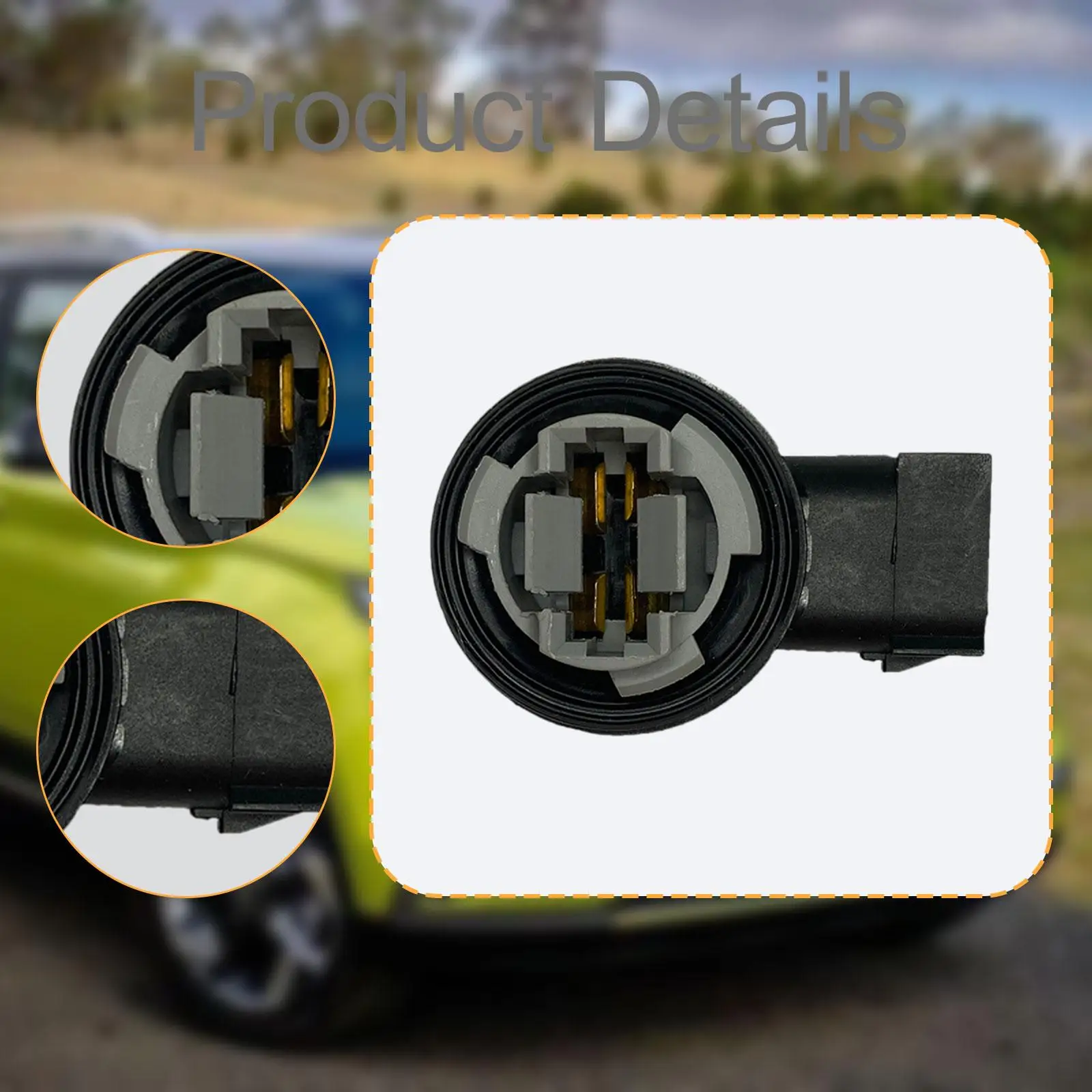 Vehicle Accessories Tail Lamp Bulb Adapter Compact Size Precise Fit for RAM 2500 3500 Quick Replacement