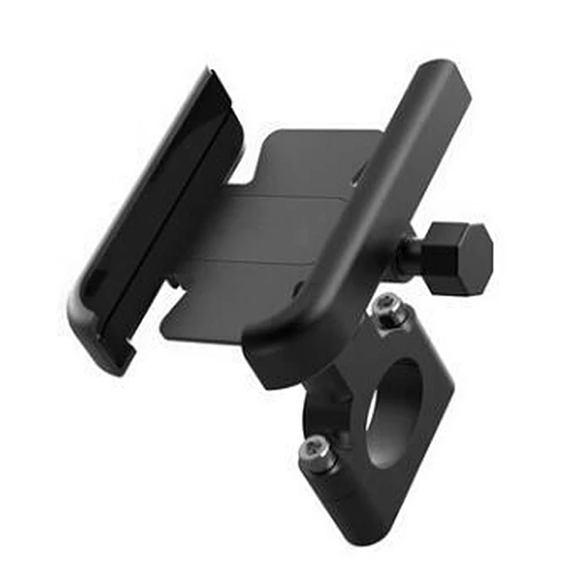 360 Degree Universal Metal Bike Motorcycle Motorbike Mirror Handlebar Smart Phone Holder Stand Mount For IPhone Xiaomi