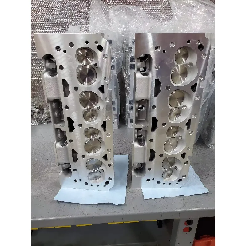 New 350 Complete Aluminum Cylinder Head for SBC Small Block 74cc/200cc OE 12558062 1 Year Warranty