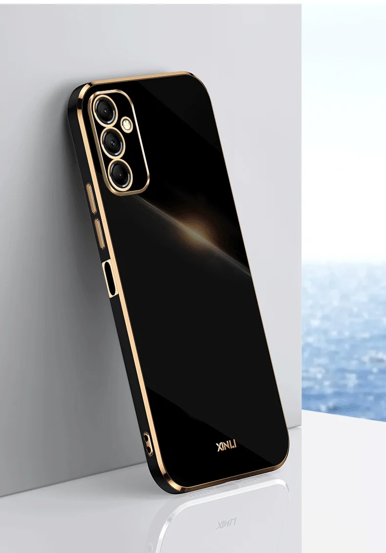 Luxuriöse 6D-Plating-Hülle für Samsung Galaxy A25 A55 A15 A35 A33 A37 A57 A56 A36 A26 A16 A54 A34 A13 A32 A17 A24 5G 4G Softcover – Detail 26