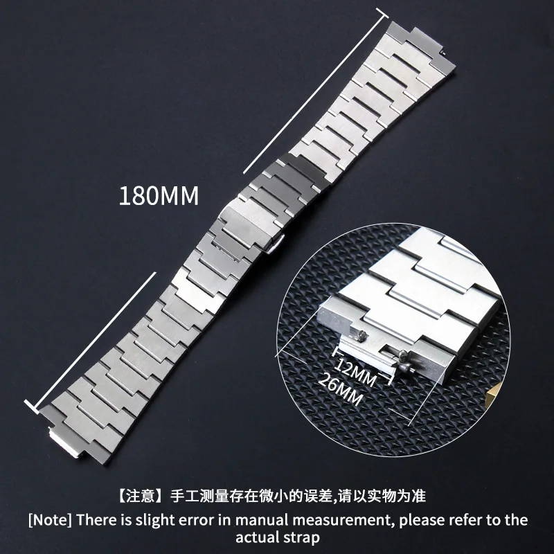 Gold Stainless Steel Bracelet for Tissot PRX T137 T137407A T137410A Integrated Deployment Clasp Men Women Replacement Watch Band